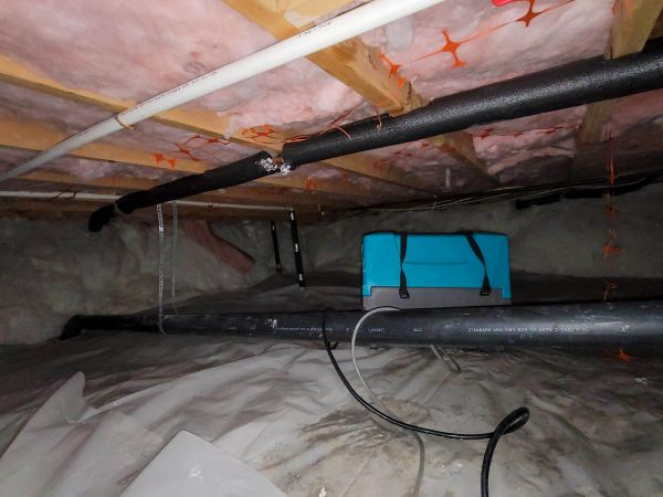 Crawl Space Water Remediation in Trenton