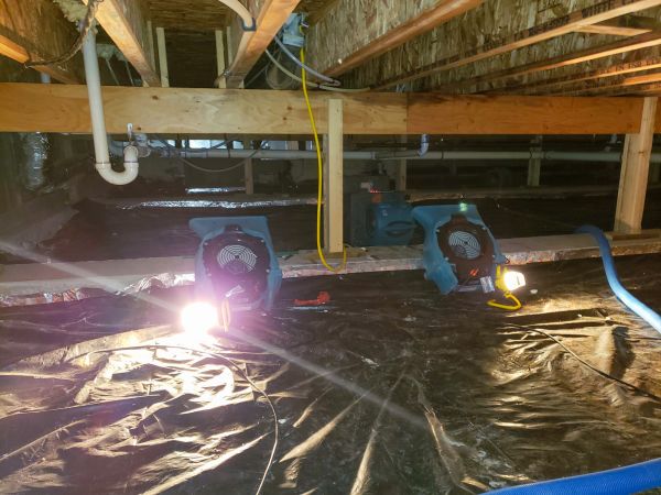 Crawlspace Water Removal in Trenton